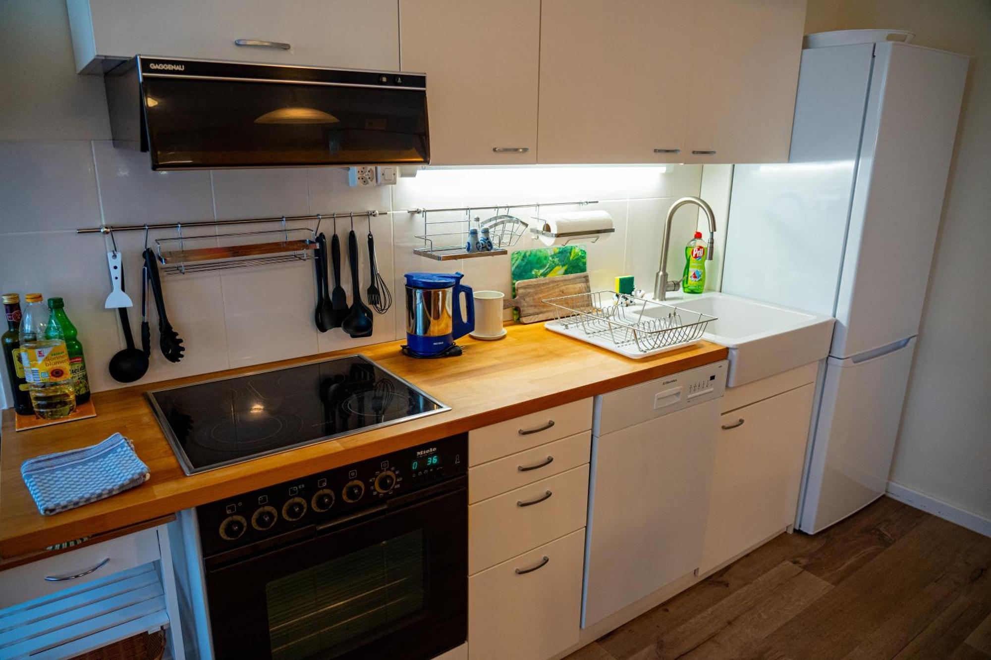 Gemuetliche Wohnung Mit Terasse Und Feuerstelle Lengnau Bagian luar foto
